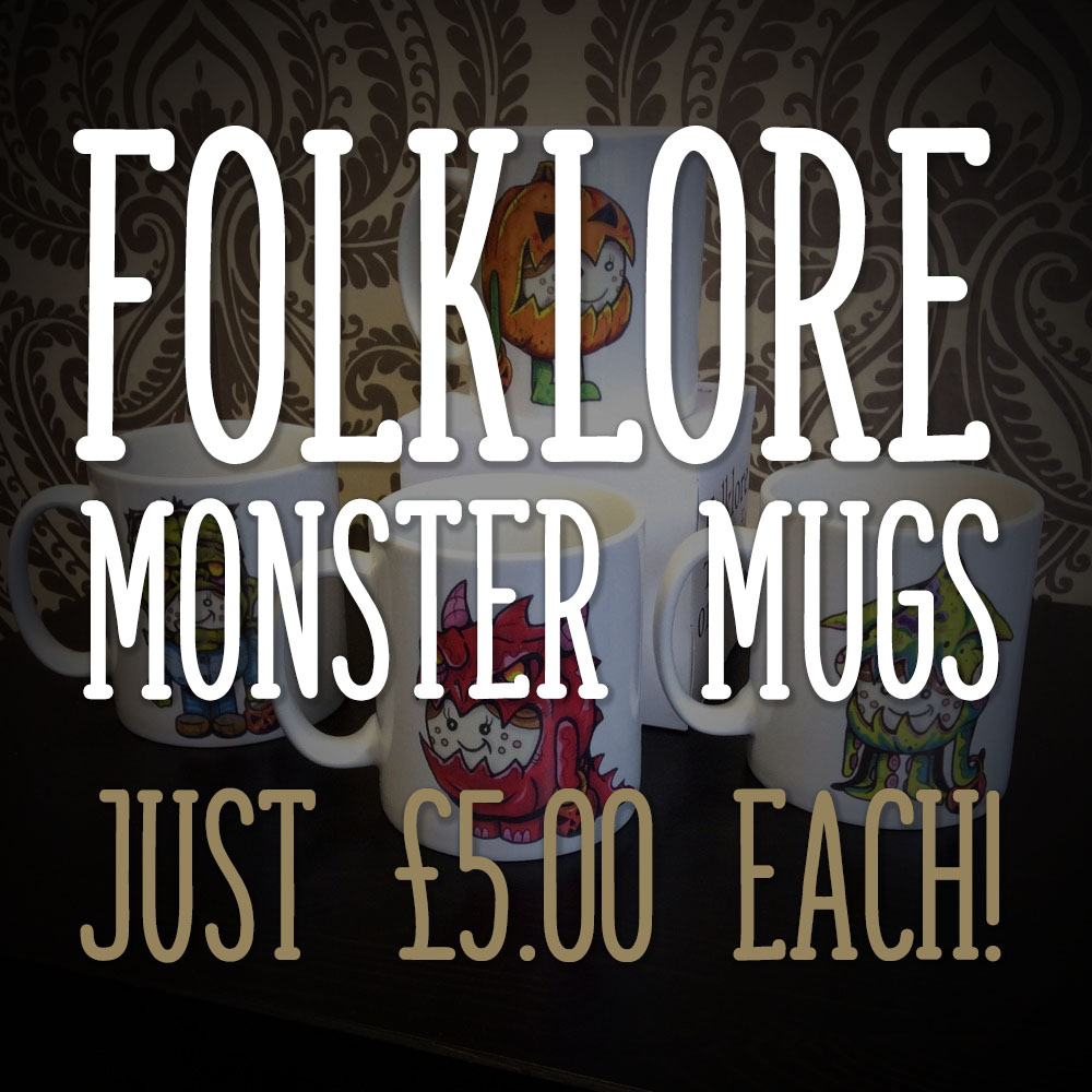 Folklore Monster Mugs